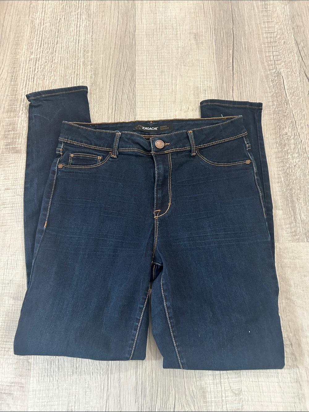 Jordache Women’s Dark Indigo Skinny Jeans